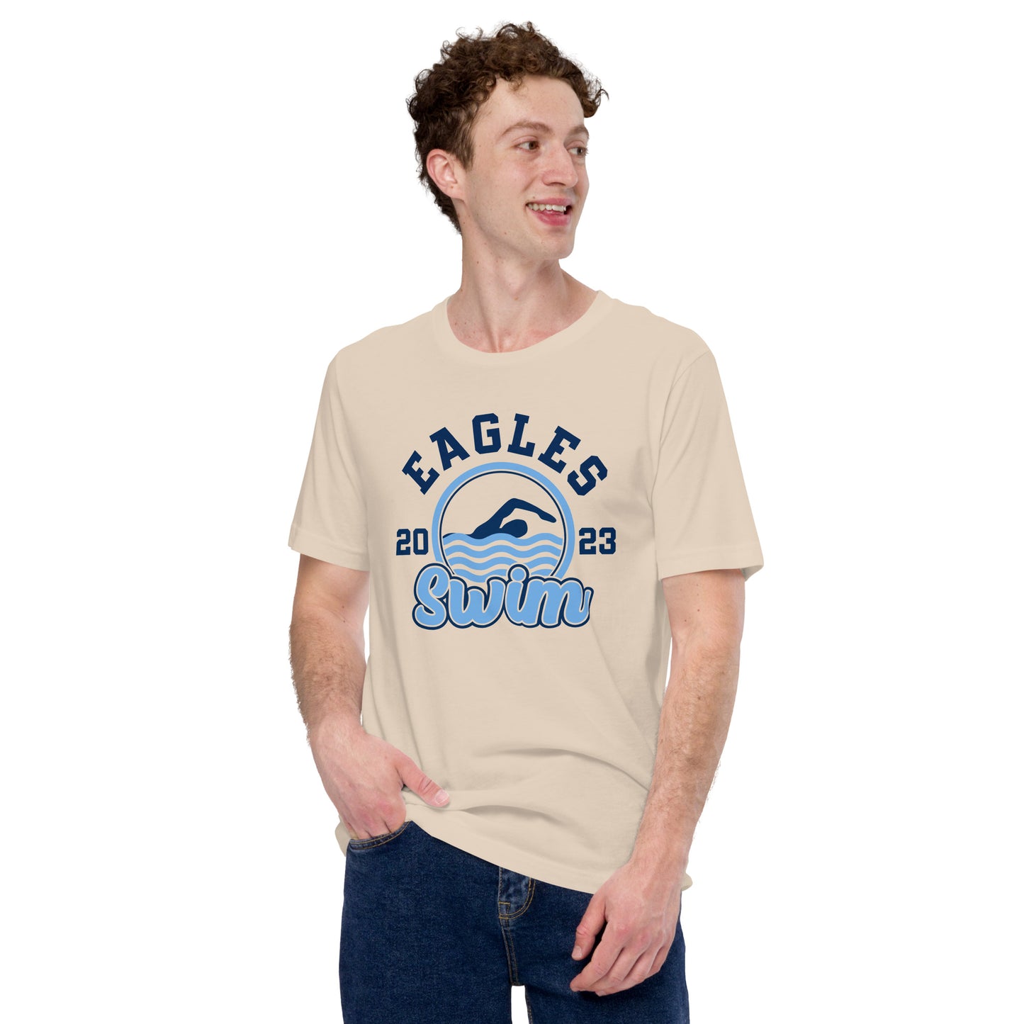 Swimming Customizable T-Shirt