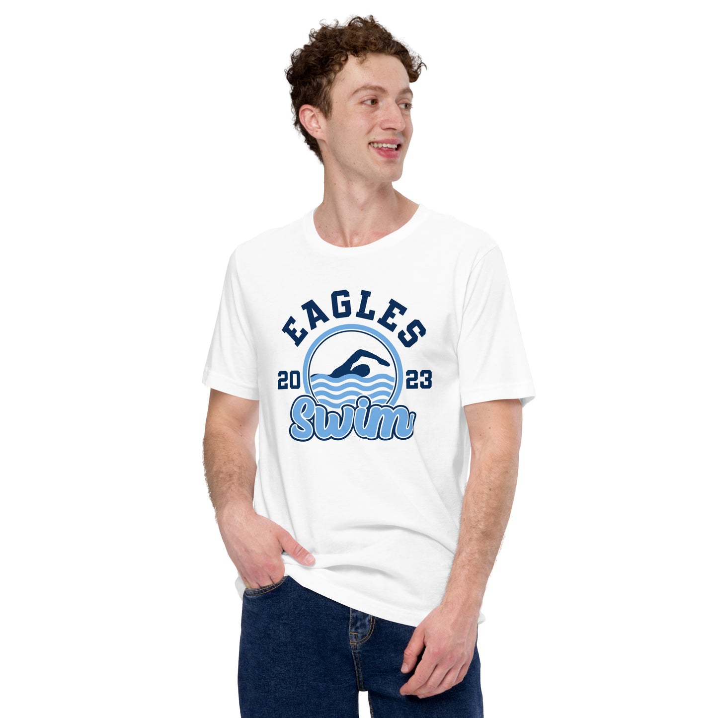 Swimming Customizable T-Shirt