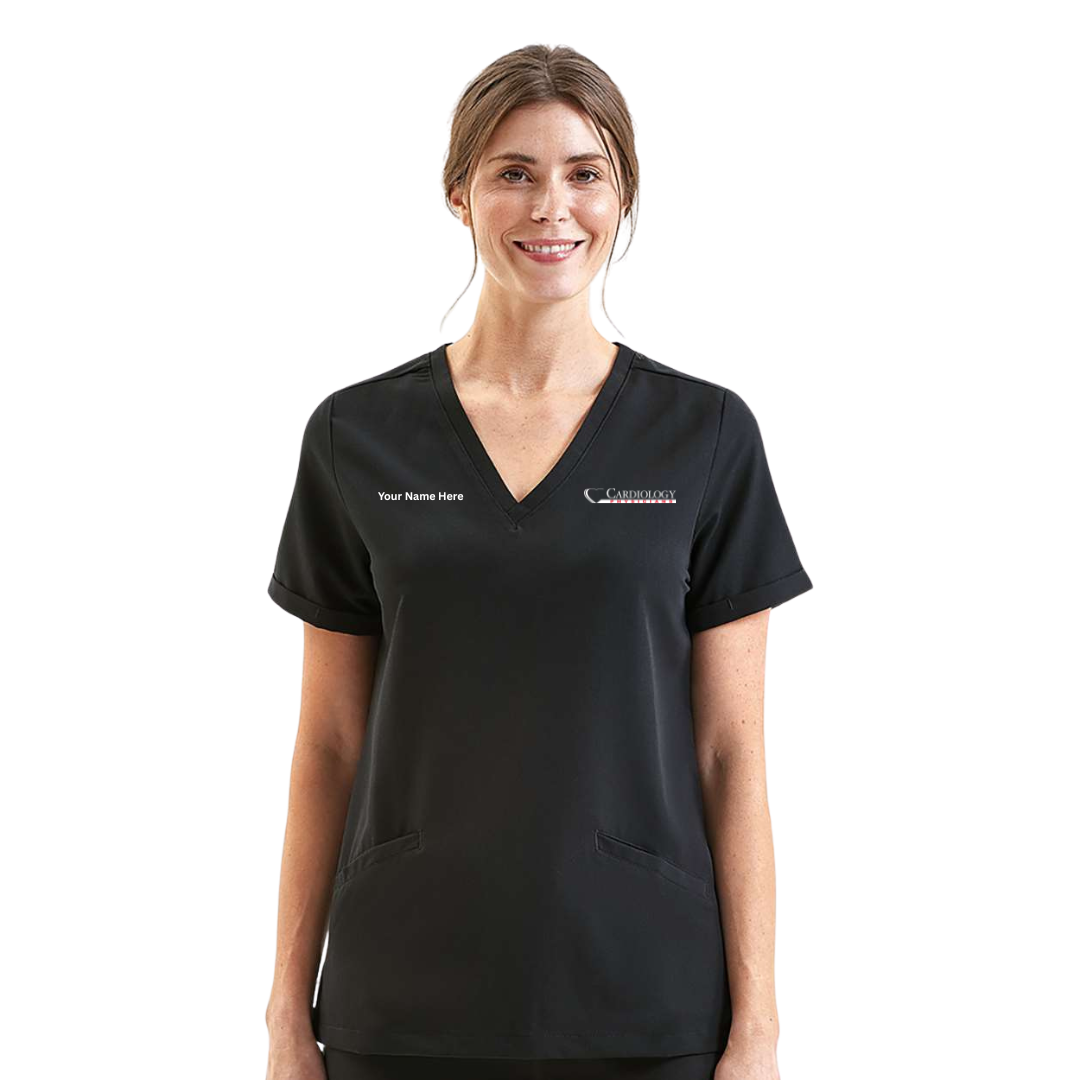 Onna Women's Invincible V-Neck Stretch Scrub Top