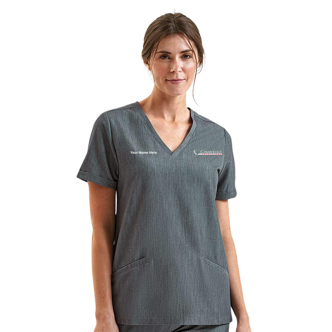 Onna Women's Invincible V-Neck Stretch Scrub Top