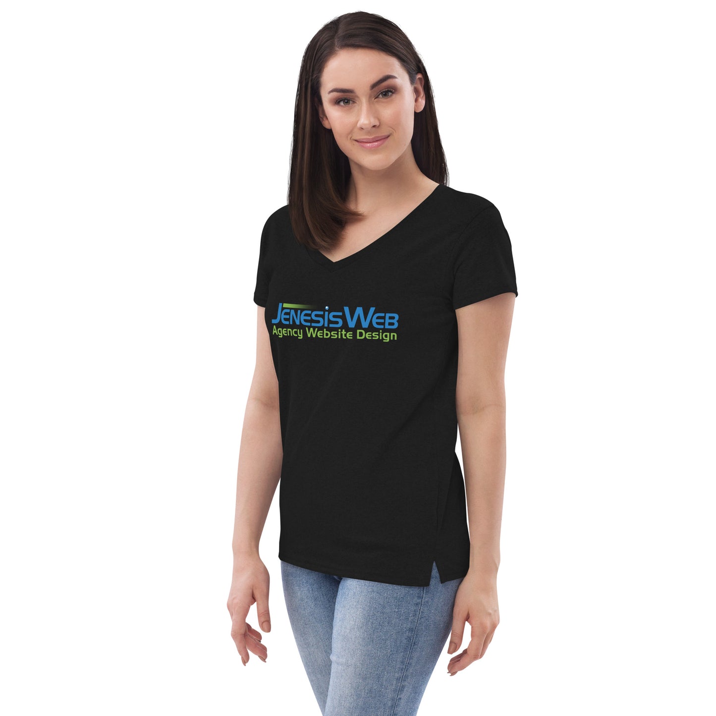 Jenesis Web Women's V-Neck