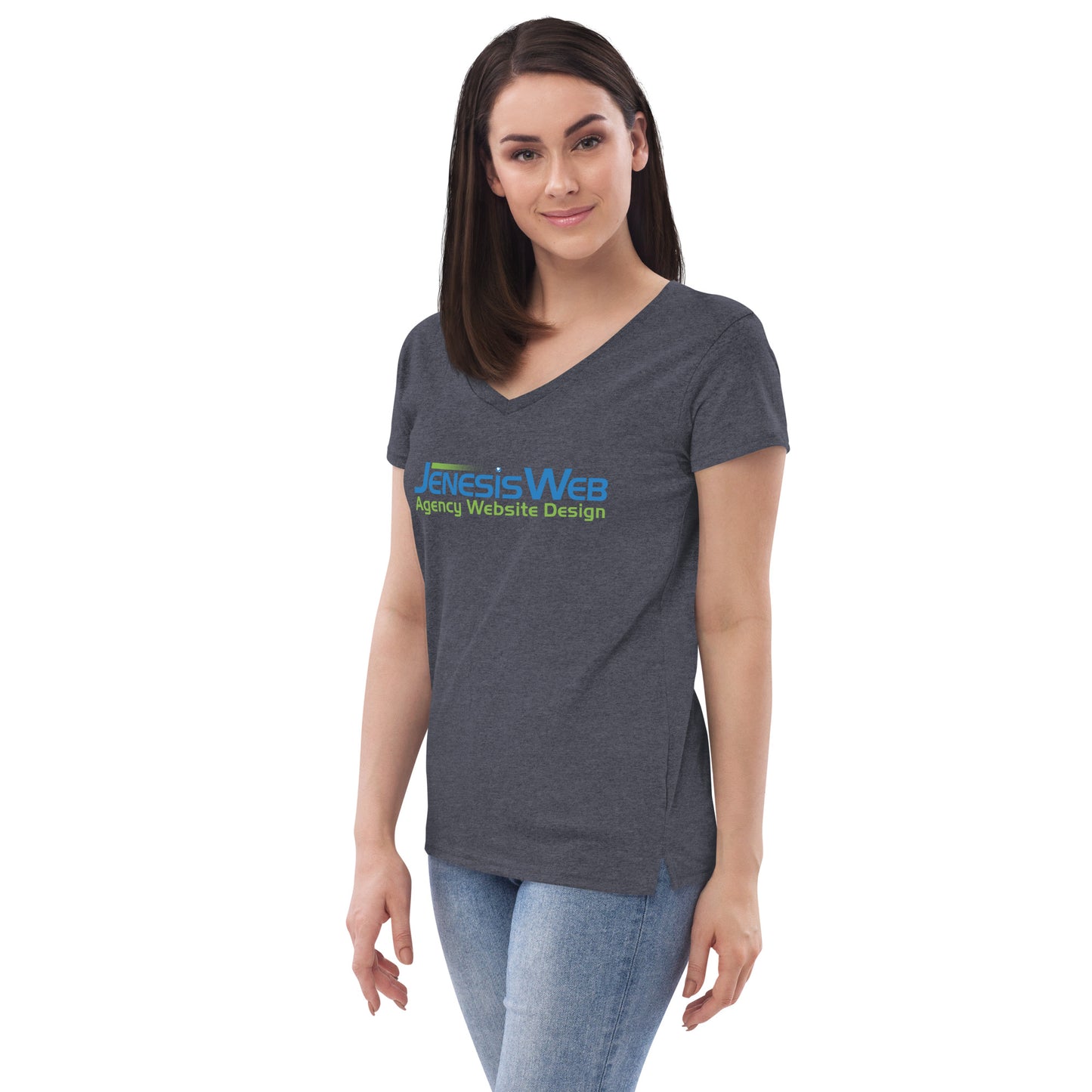 Jenesis Web Women's V-Neck