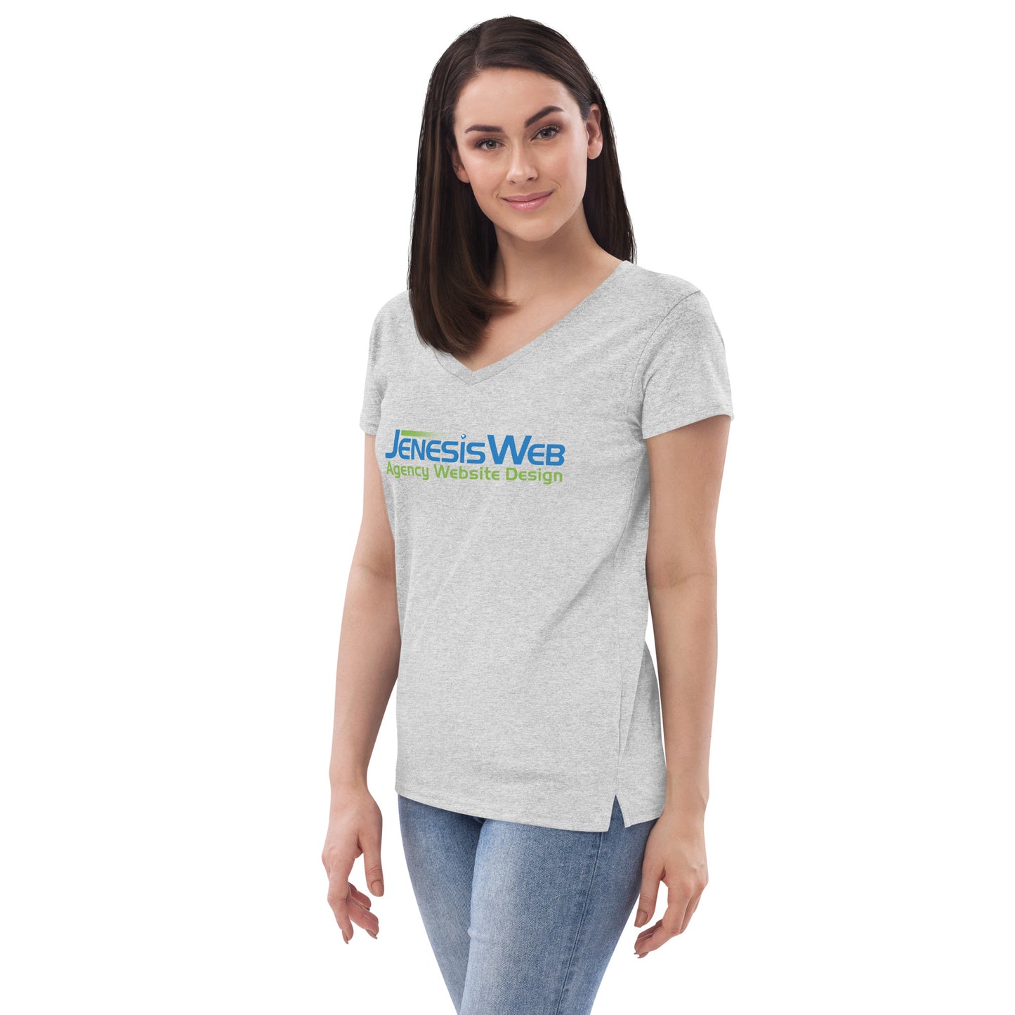 Jenesis Web Women's V-Neck
