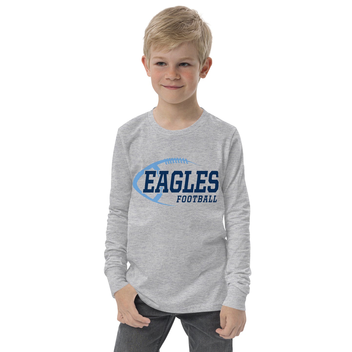 Football Youth Long Sleeve T-Shirt