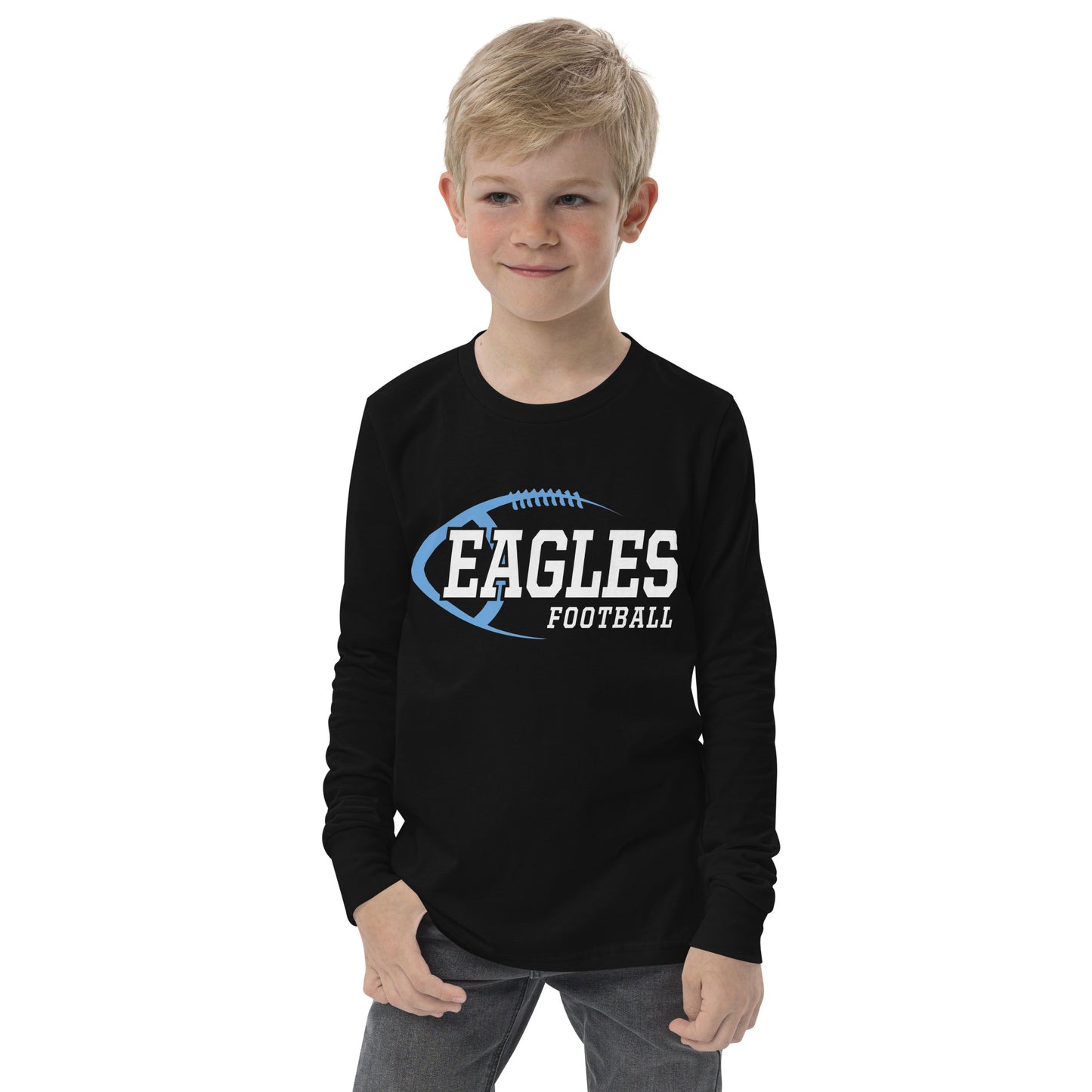 Football Youth Long Sleeve T-Shirt