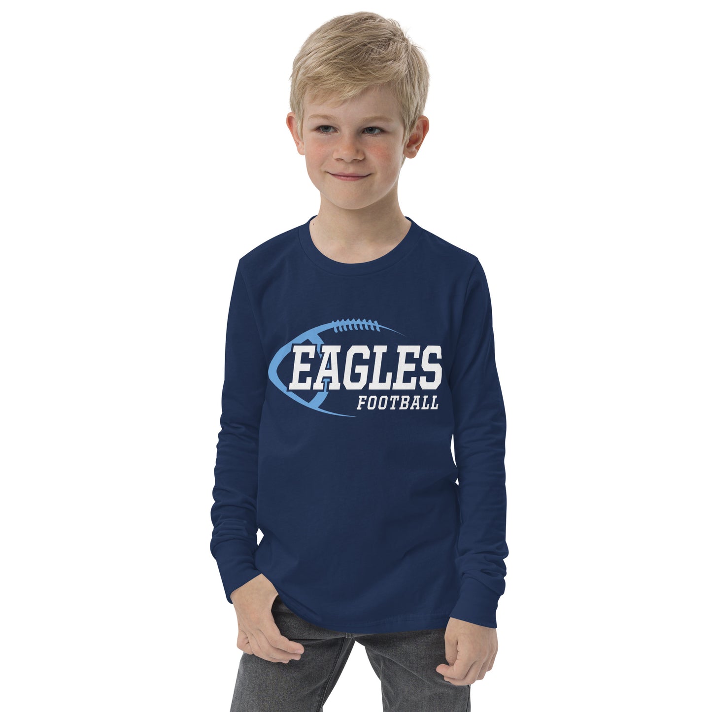 Football Youth Long Sleeve T-Shirt