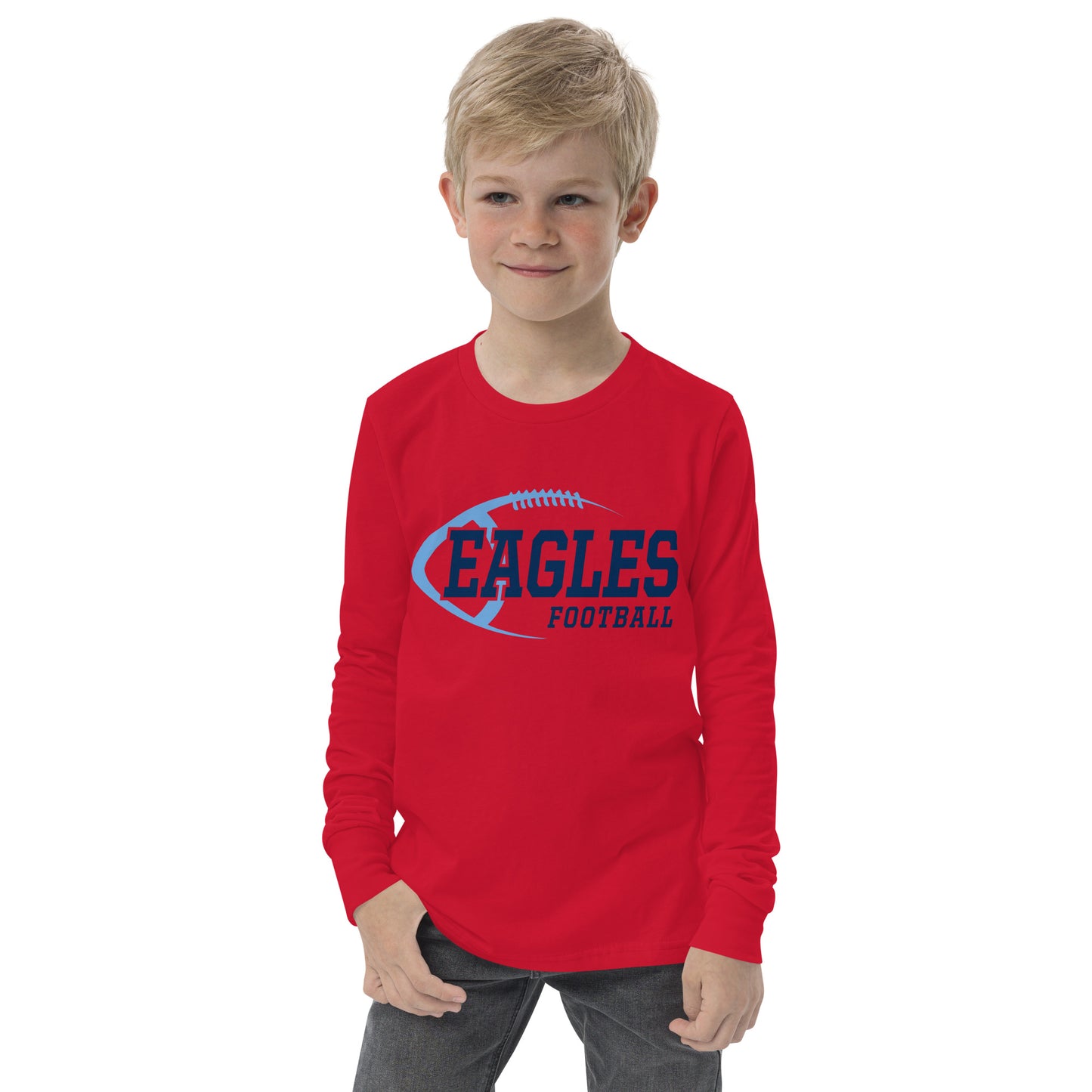 Football Youth Long Sleeve T-Shirt