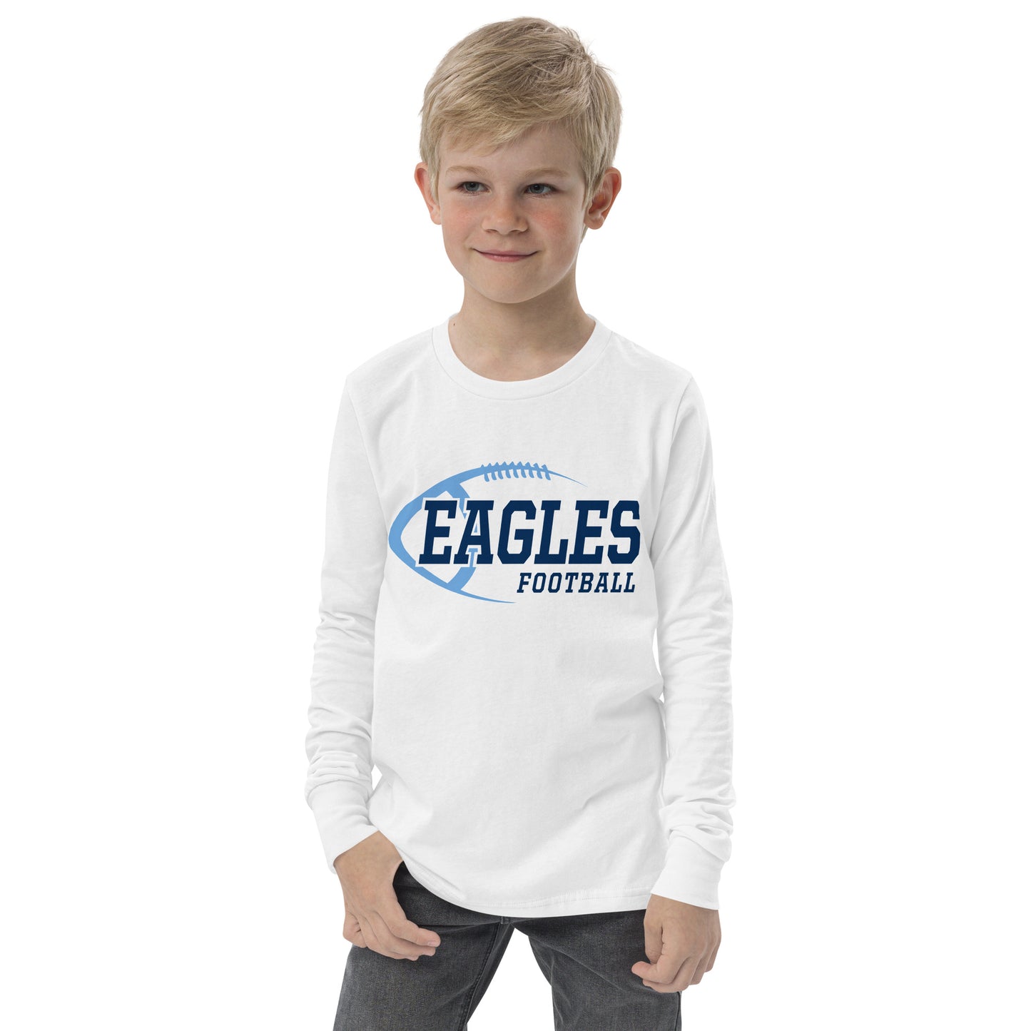 Football Youth Long Sleeve T-Shirt