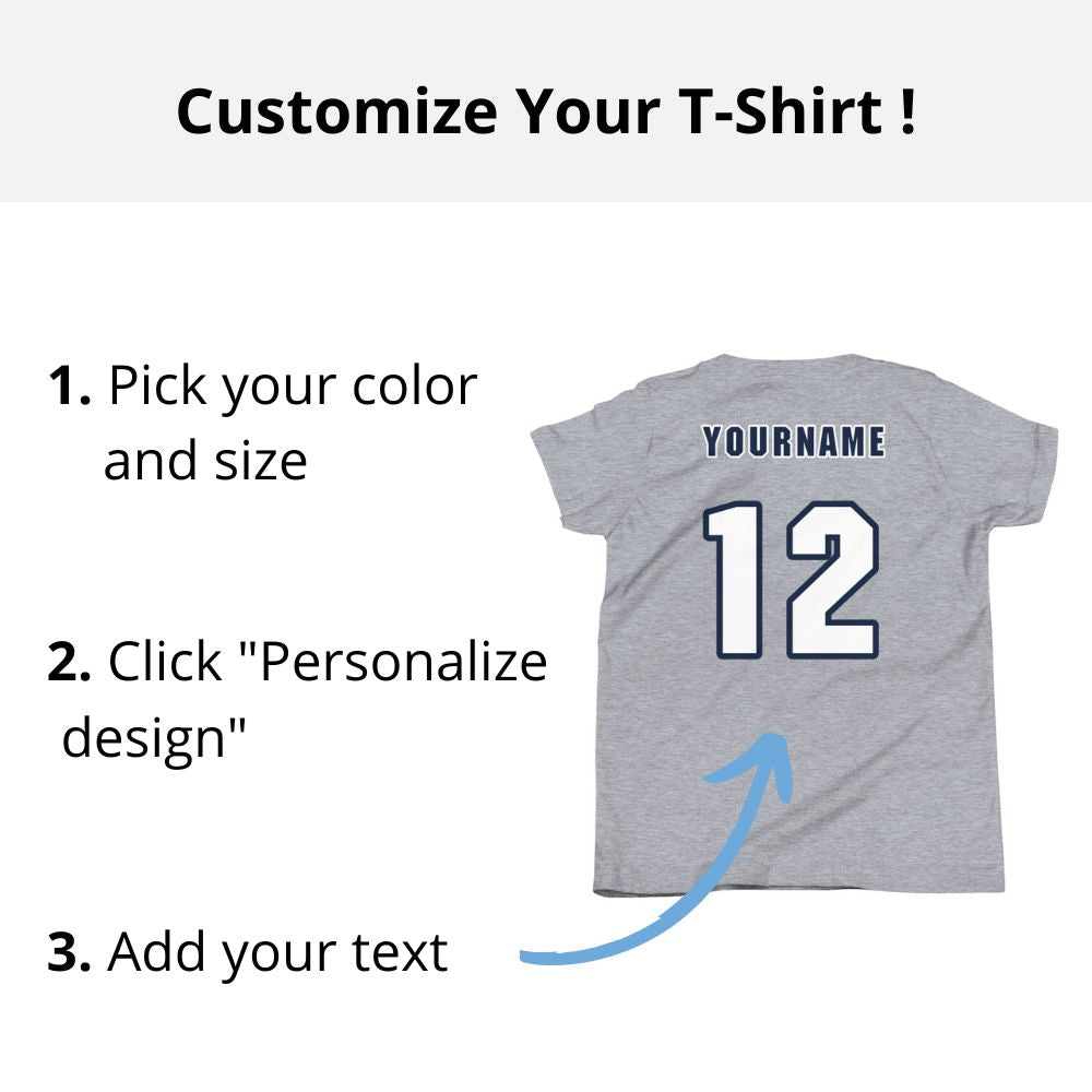 Cross Country Customizable Youth T-Shirt
