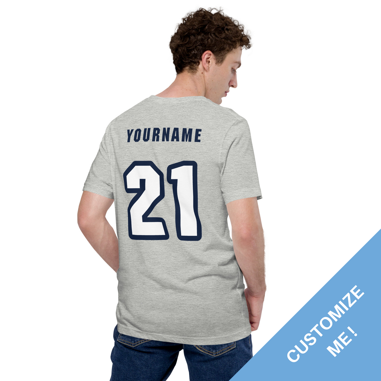 Soccer Customizable T-Shirt