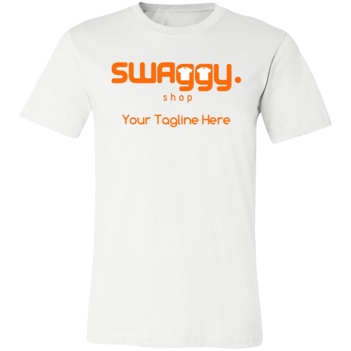 CustomCat Personalized T-Shirt (straight text)