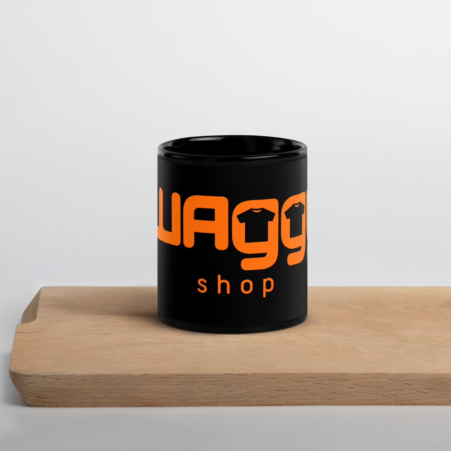 Black Glossy Mug