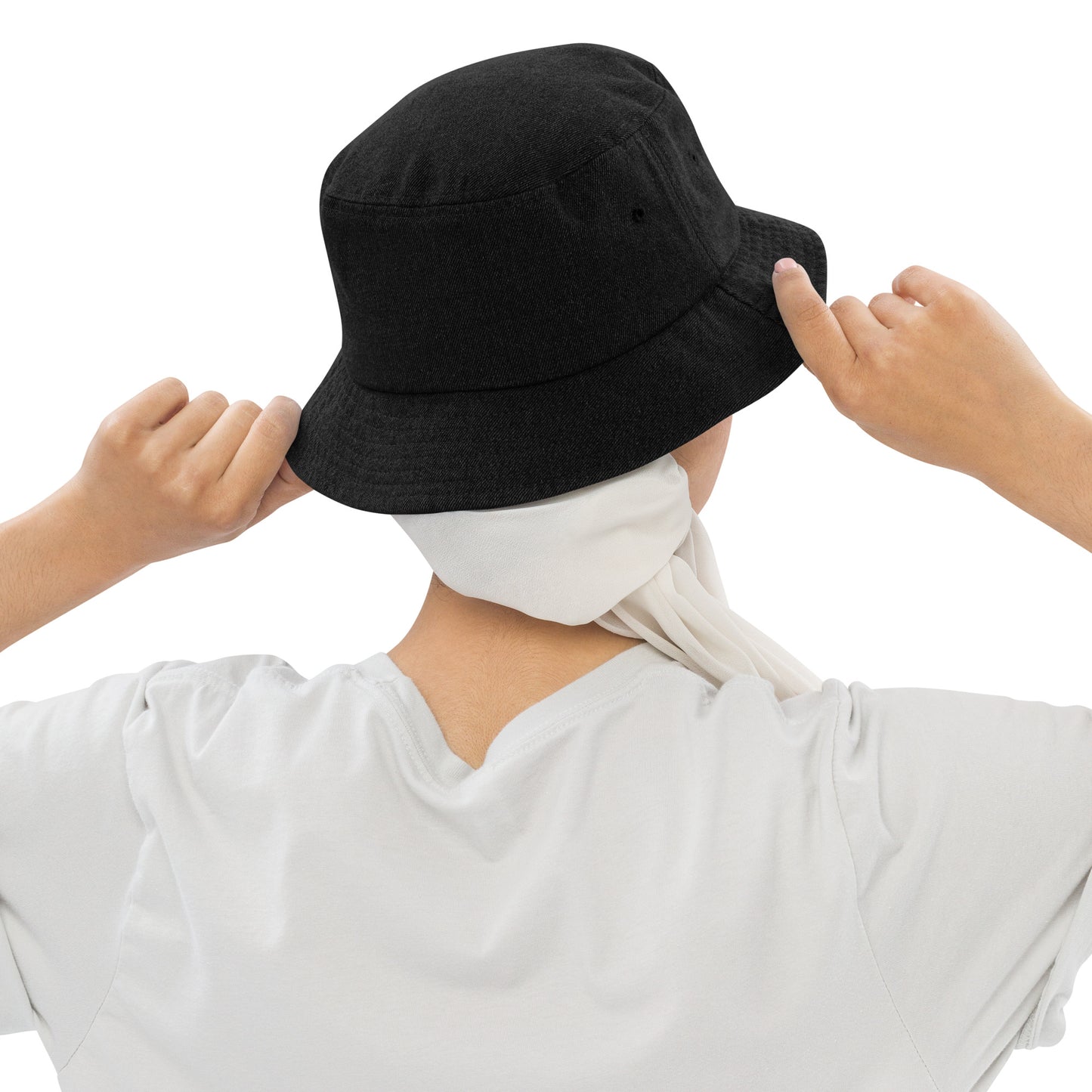 Holy Trinity Logo Denim bucket Woman's hat