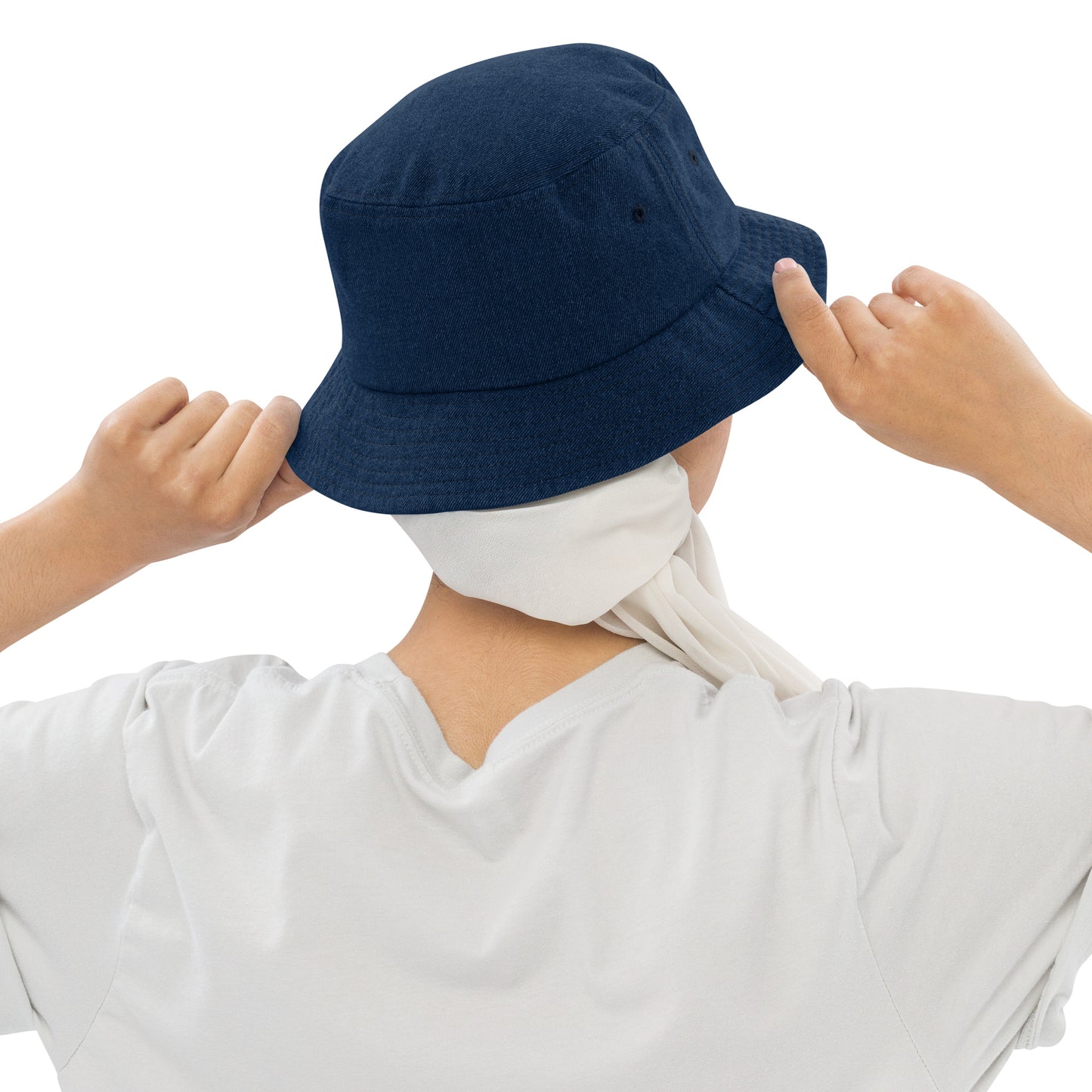 Holy Trinity Logo Denim bucket Woman's hat