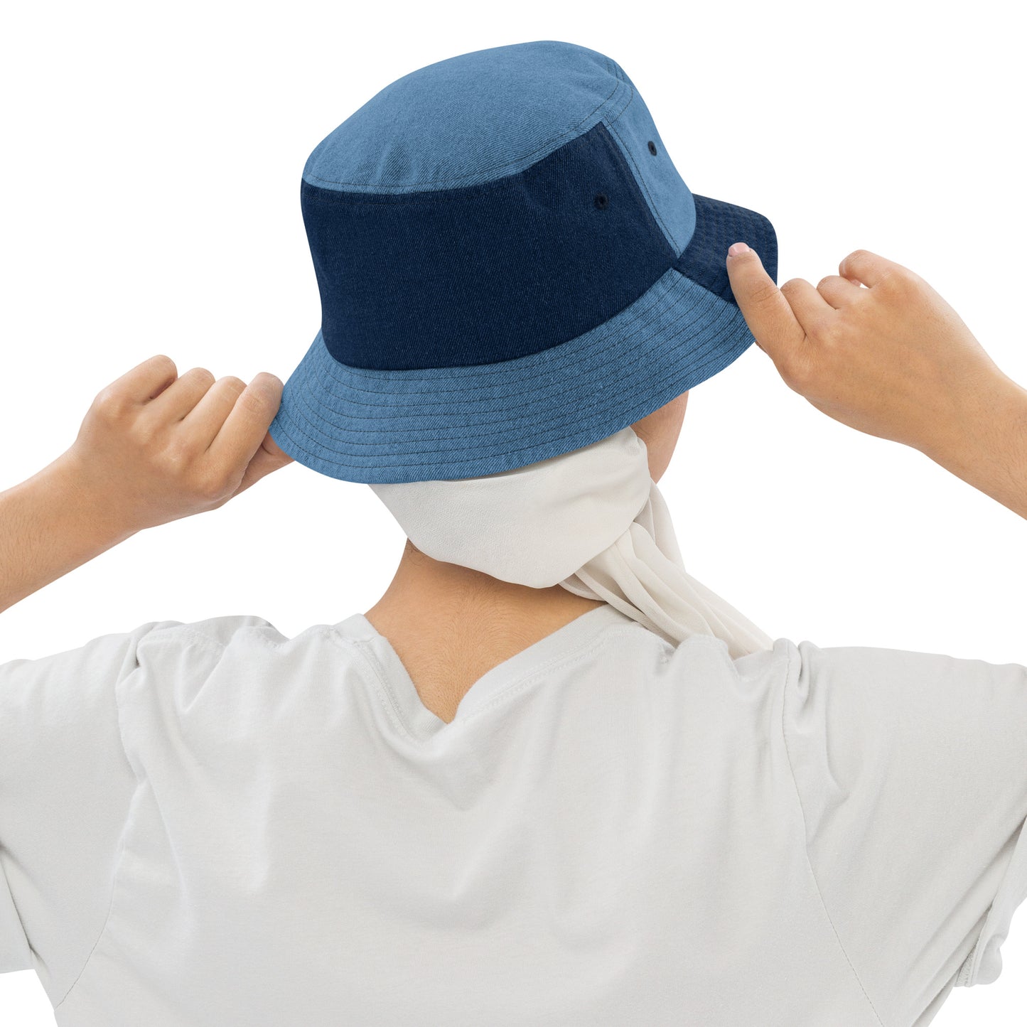 Holy Trinity Logo Denim bucket Woman's hat
