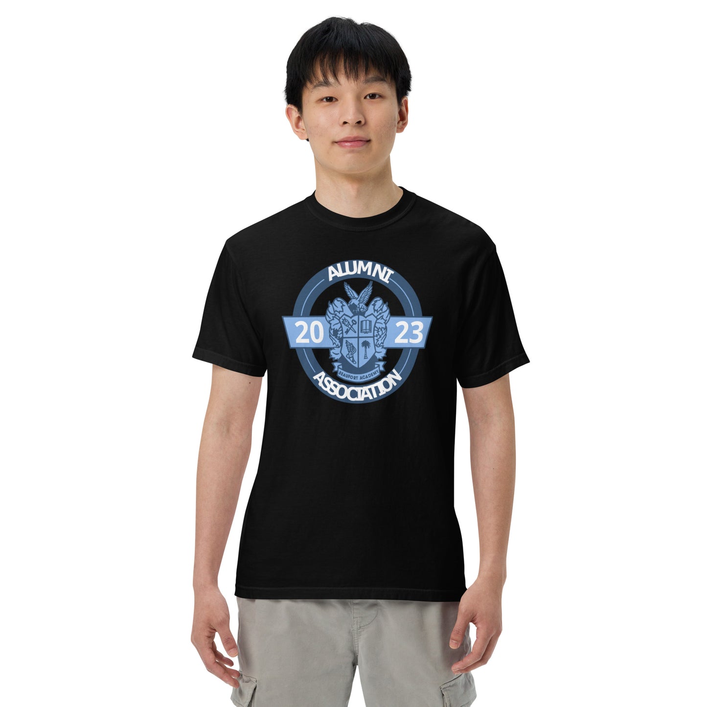 Men’s garment-dyed heavyweight t-shirt