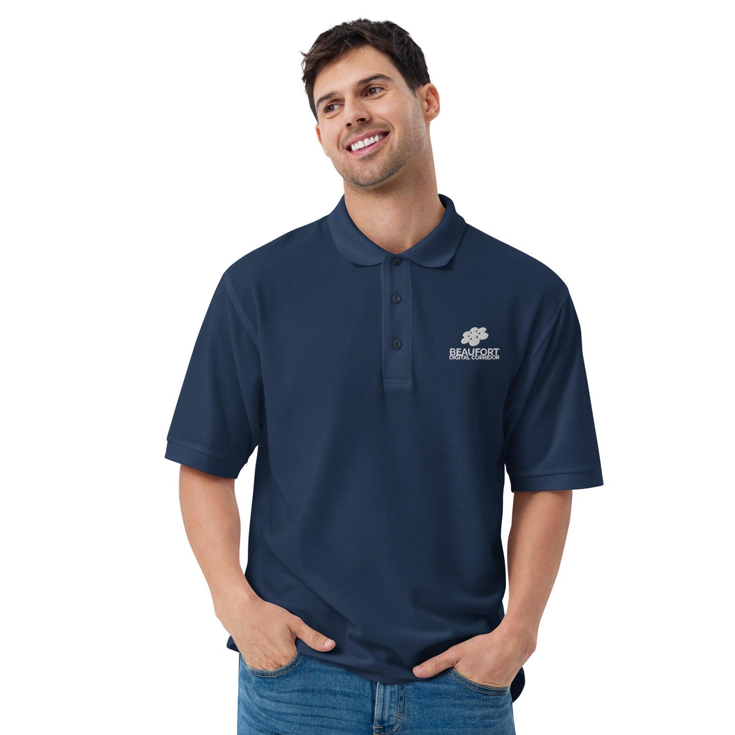 Men's Premium Embroidered Polo