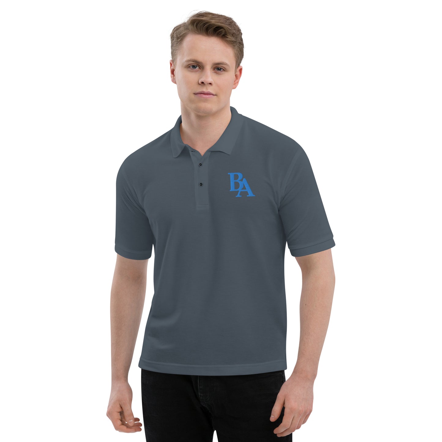 Men's Premium Embroidered Polo