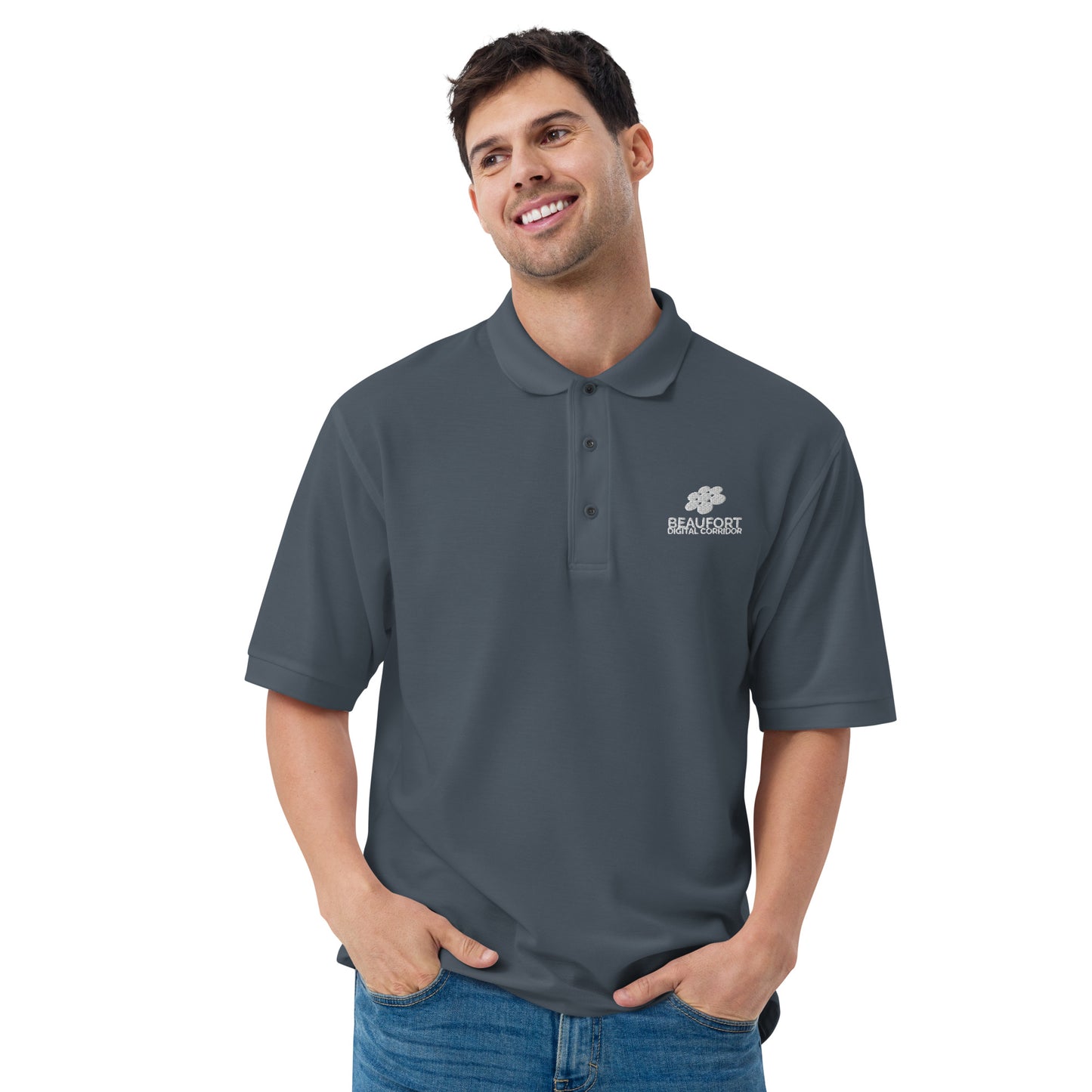 Men's Premium Embroidered Polo