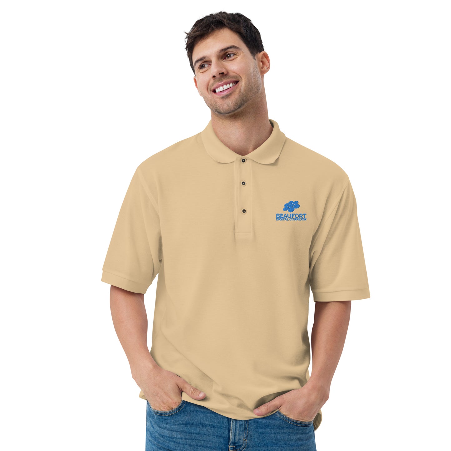 Men's Premium Embroidered Polo