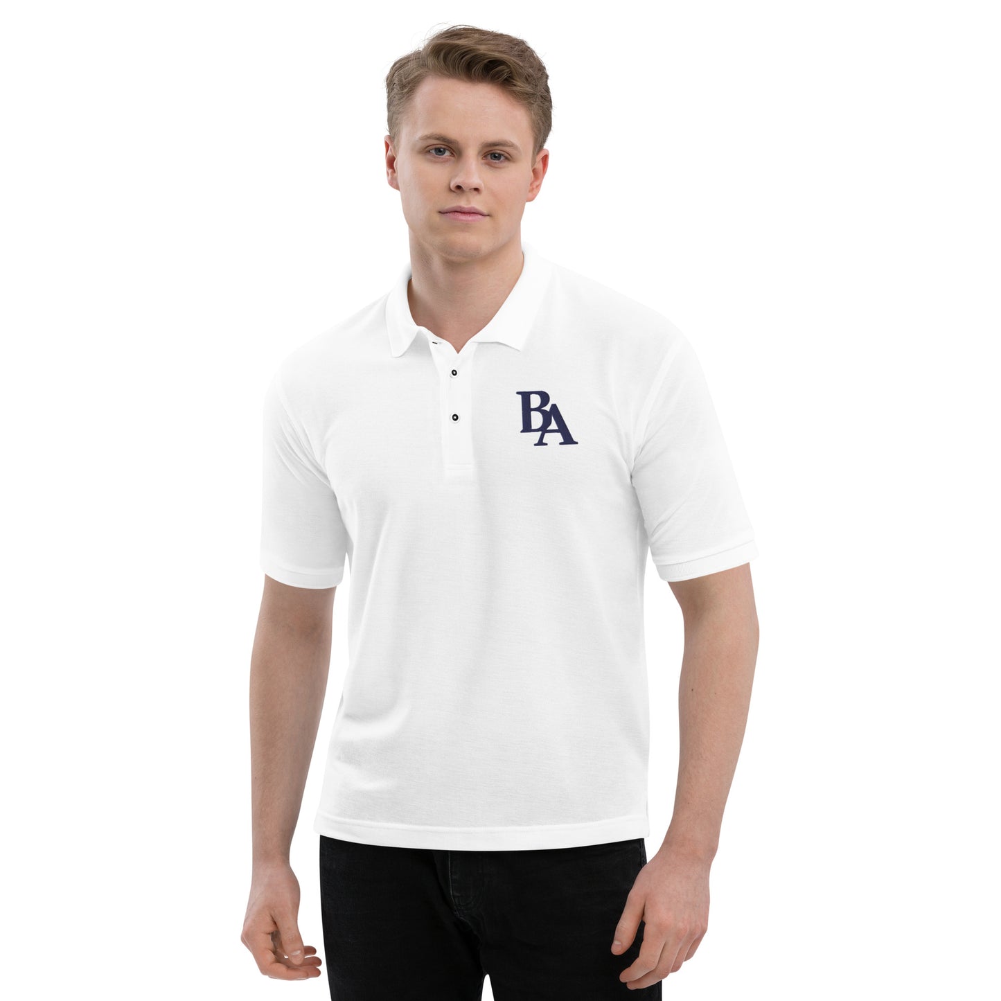Men's Premium Embroidered Polo