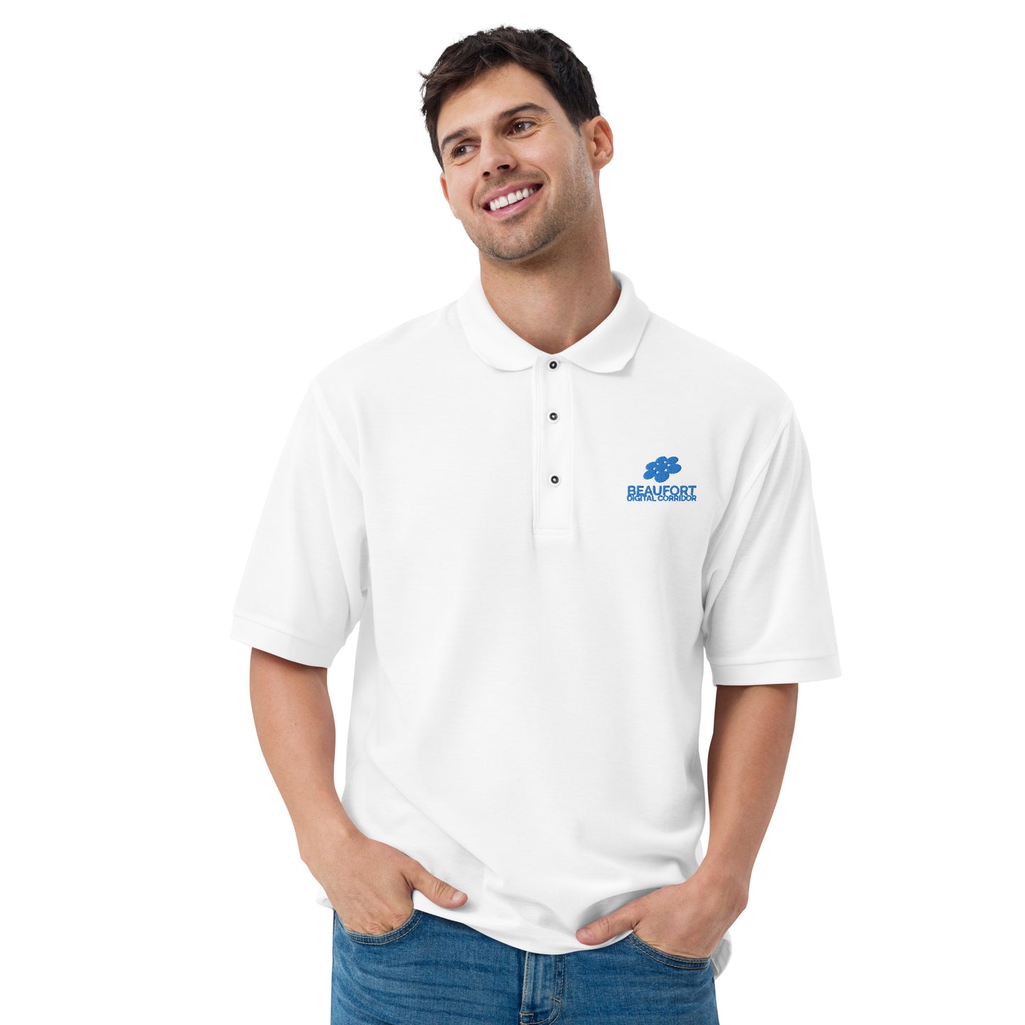 Men's Premium Embroidered Polo