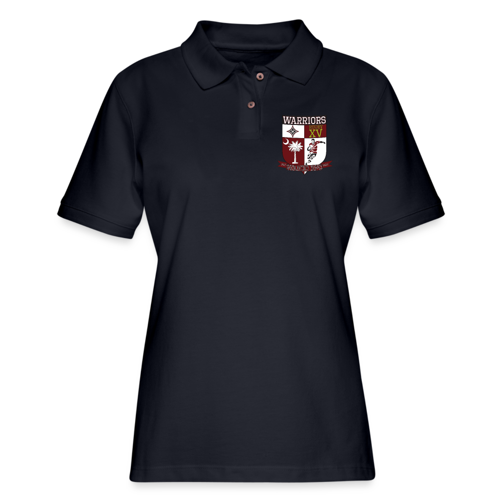 Warriors Women's Polo Shirt - midnight navy