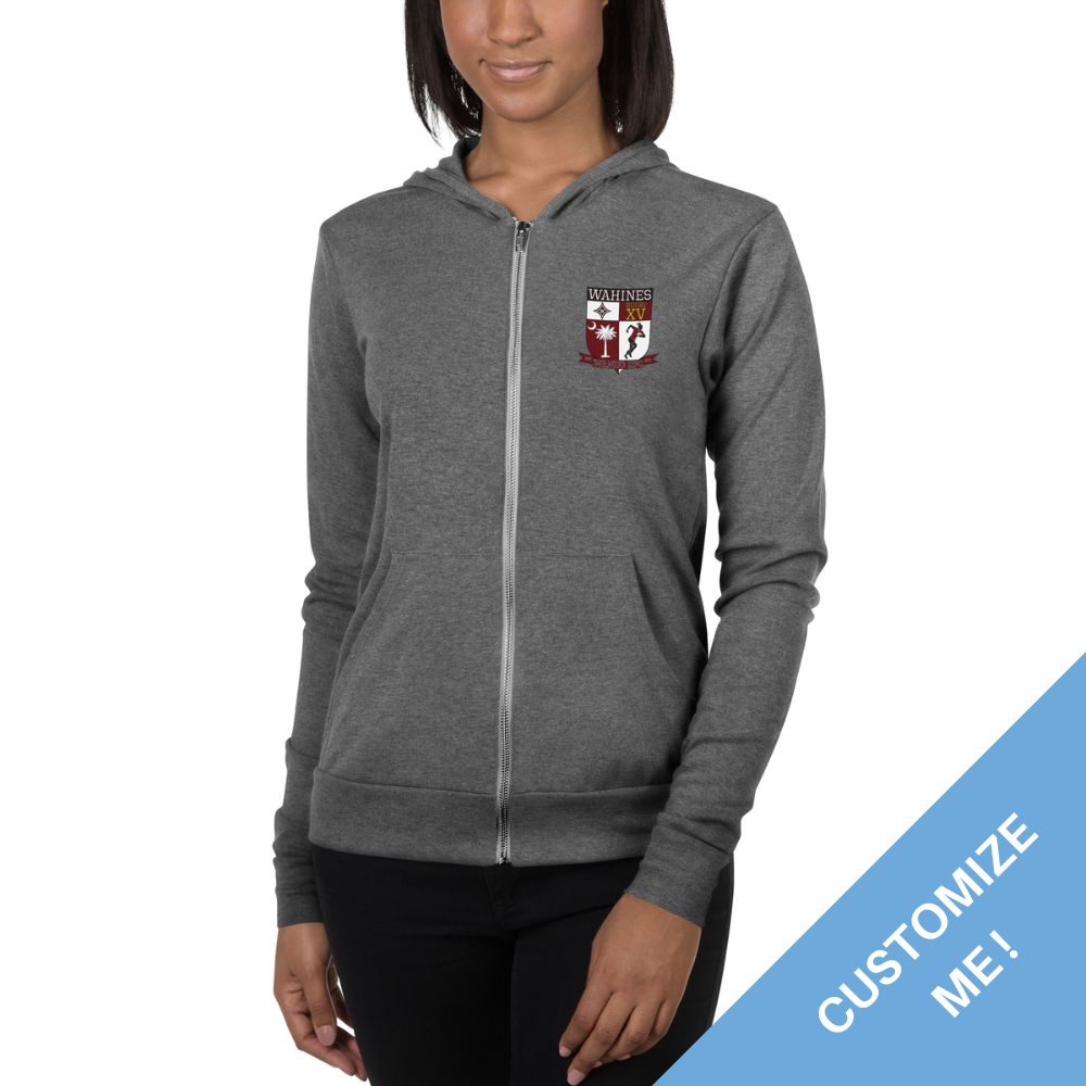 Wahines Women's Zip Hoodie