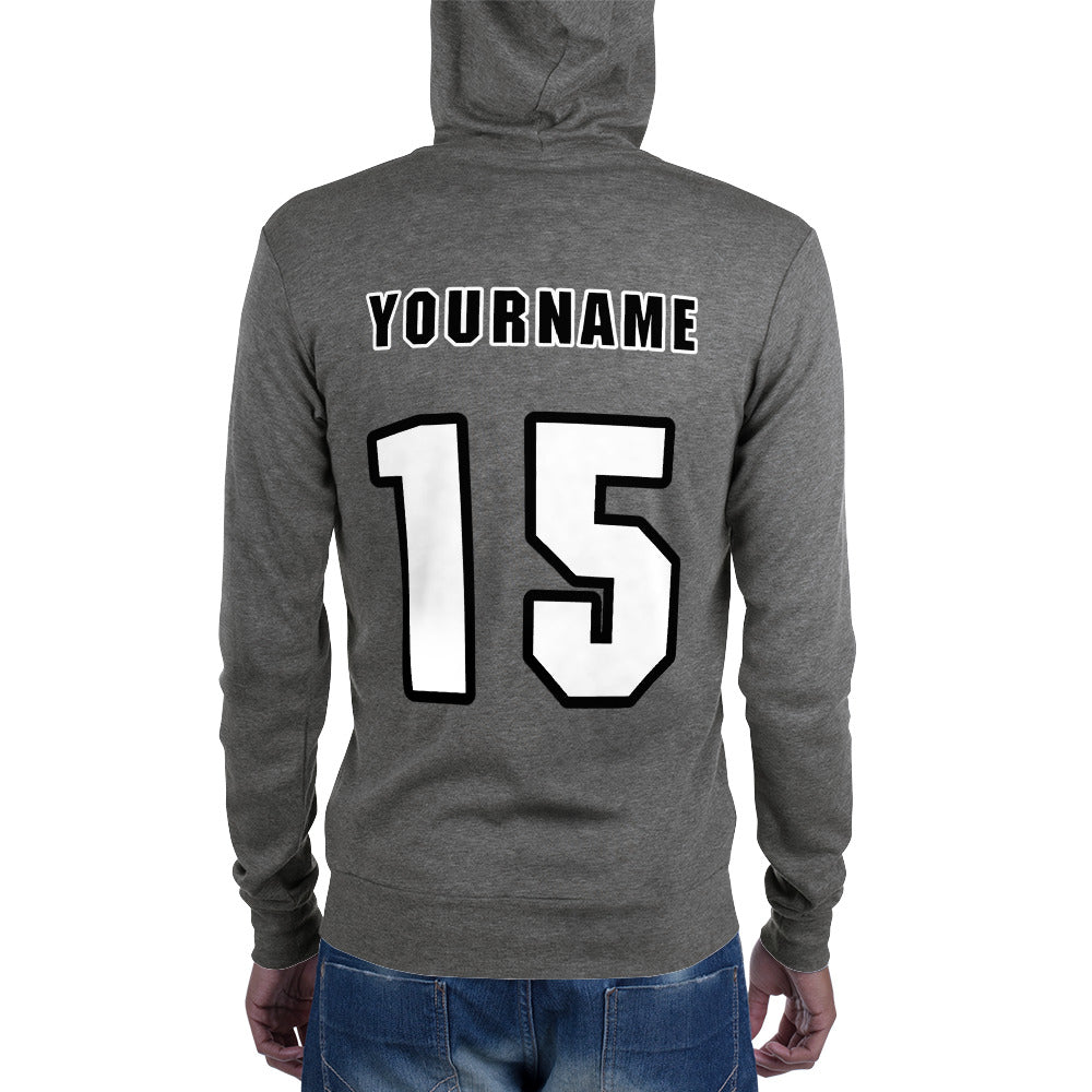 Warriors Men's Zip Hoodie