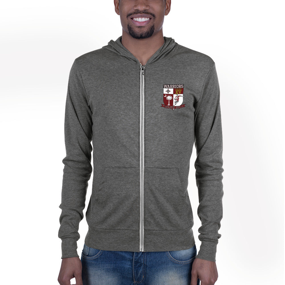 Warriors Men's Zip Hoodie
