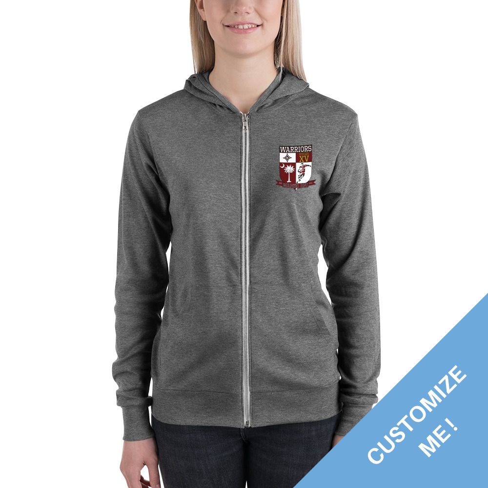 Warriors Women's Zip Hoodie