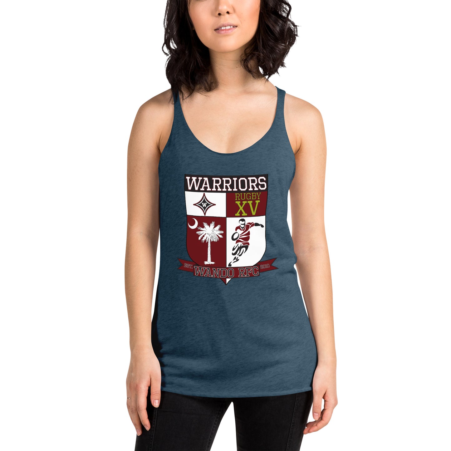 Warriors Women's Racerback Tank