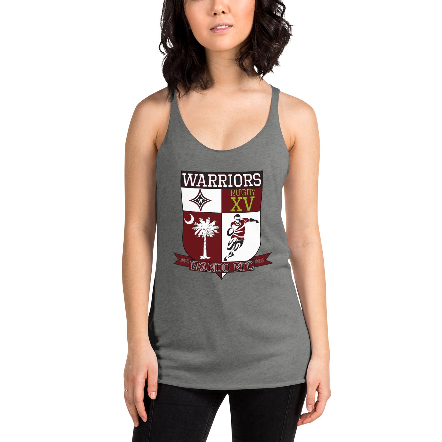 Warriors Women's Racerback Tank