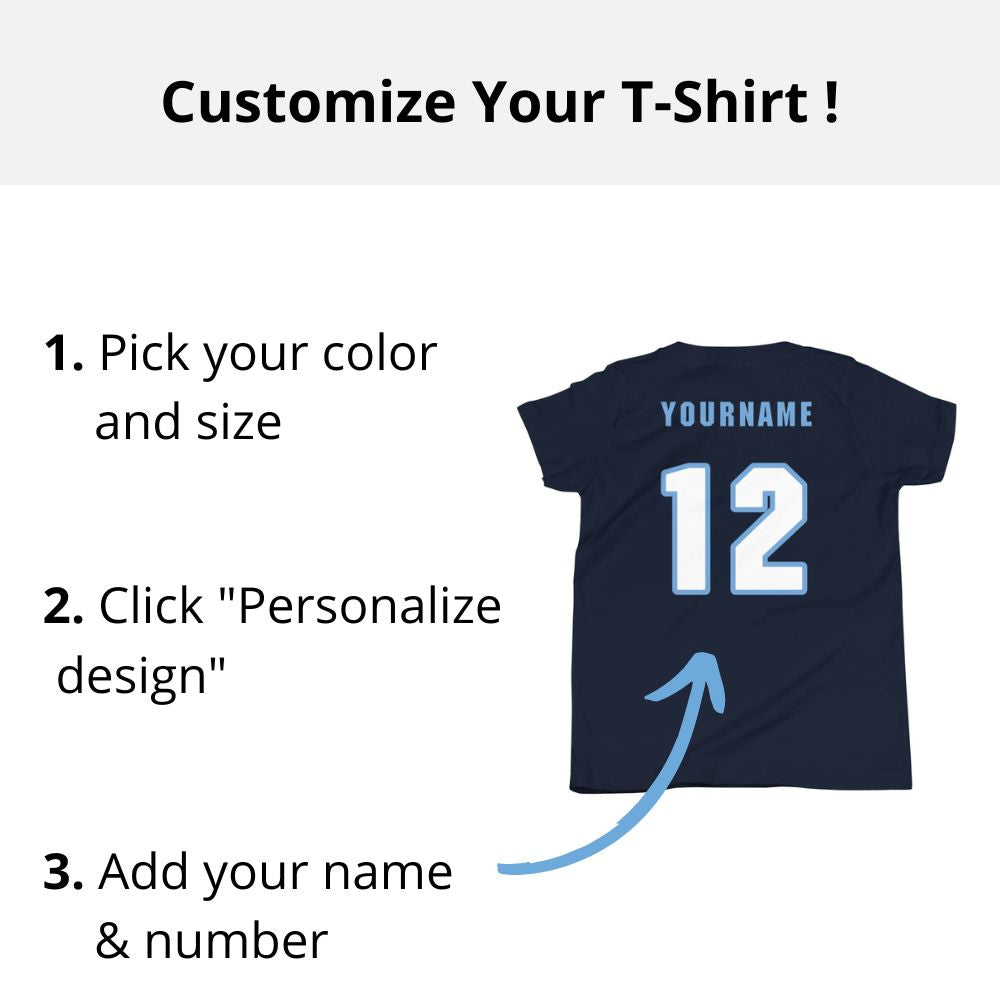 Soccer Customizable Youth T-Shirt