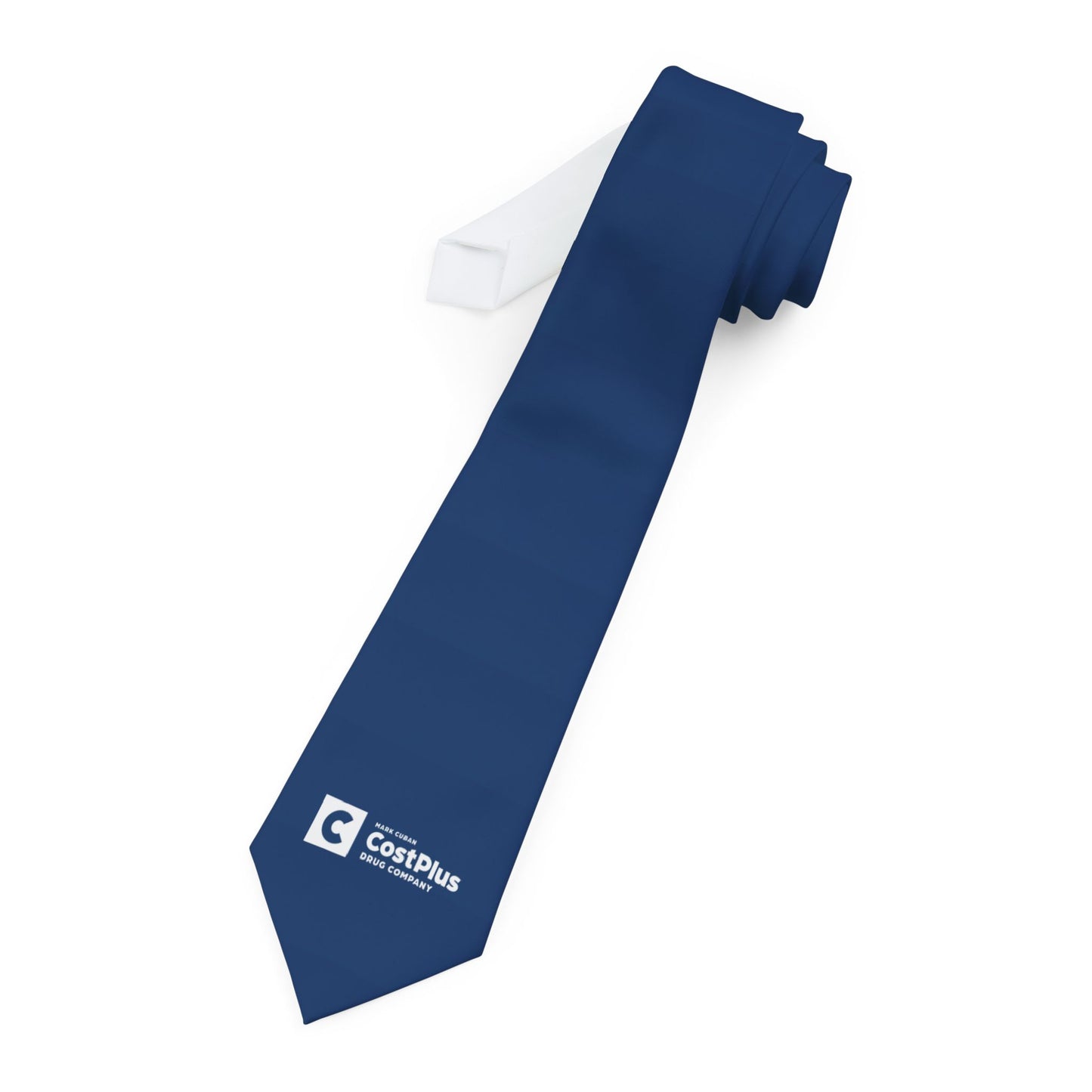 Father's Day Necktie - Classic Navy Corporate Logo Tie