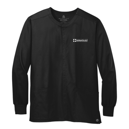 Wink® Unisex WorkFlex Snap-Front Scrub Jacket
