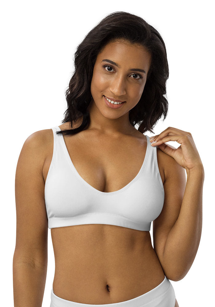 All-Over Print Padded Bikini Top