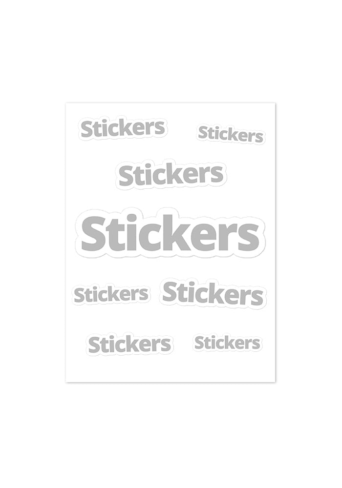 Kiss-Cut Sticker Sheet