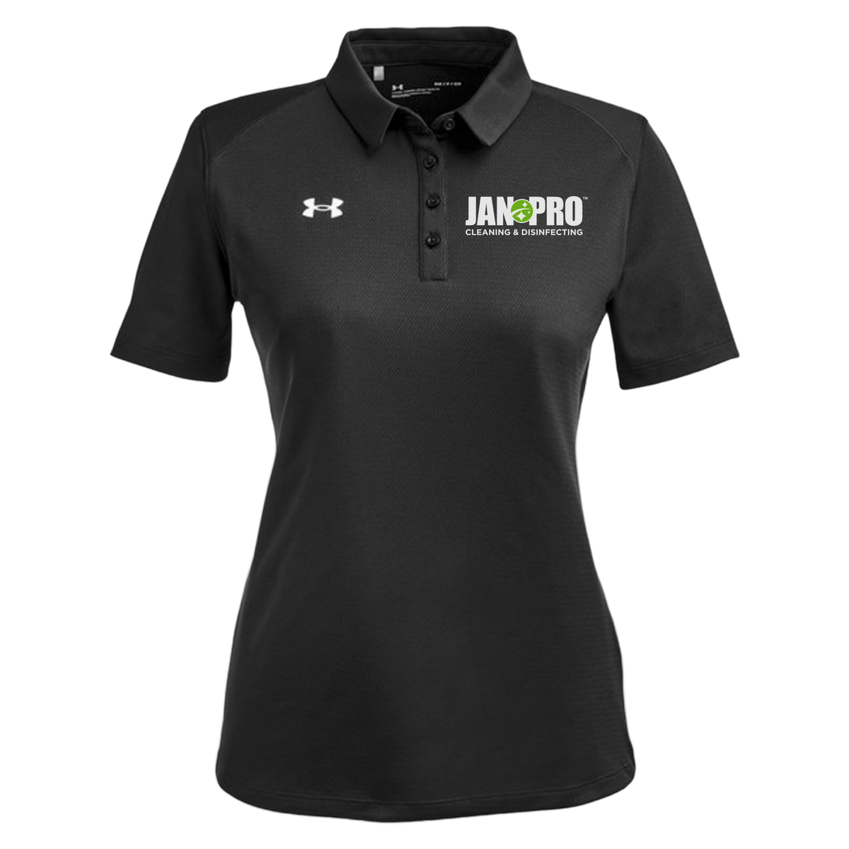 jan-pro-under-armour-womens-tech-polo-embroidery-leftchest-1370431-black-flat-front