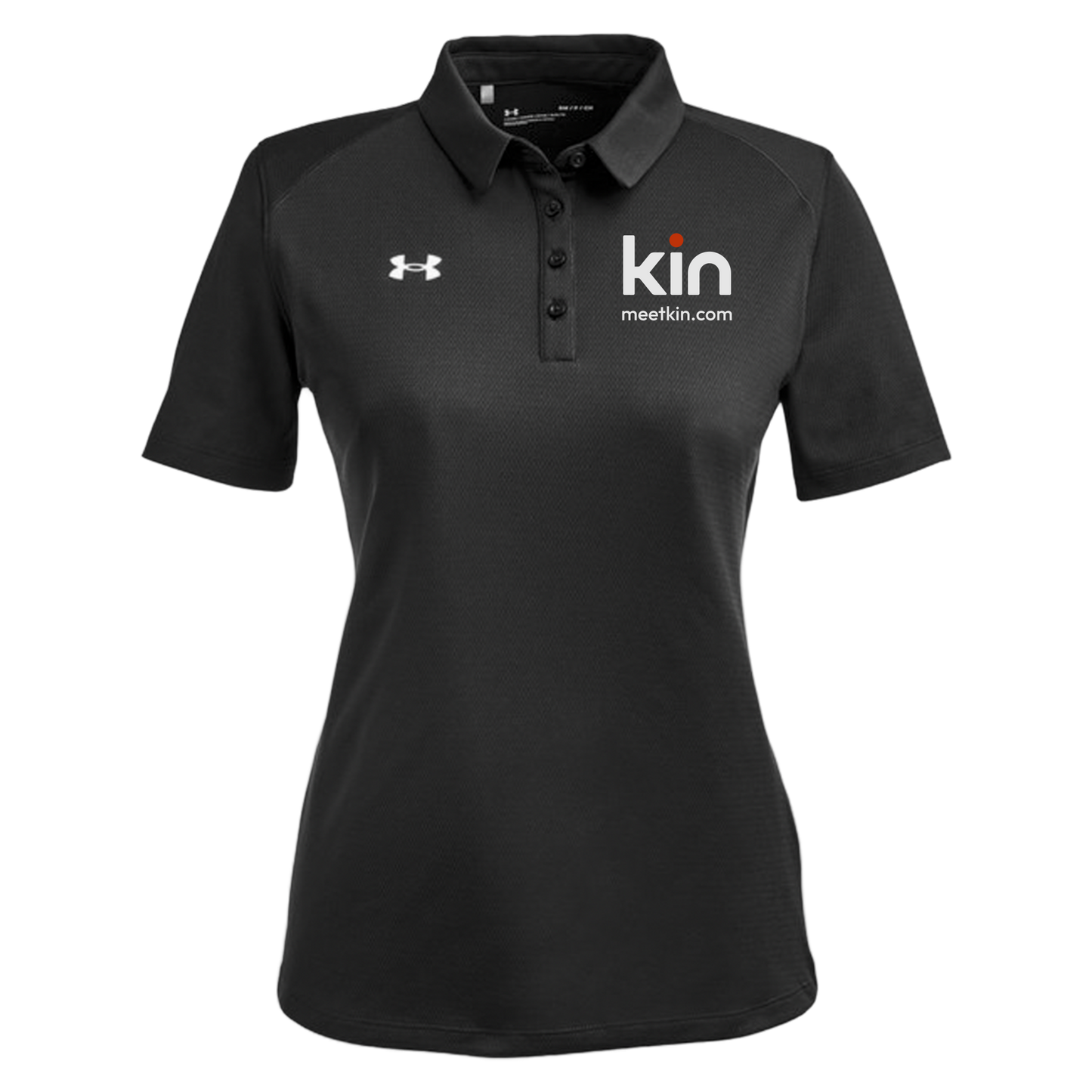 kin-under-armour-womens-tech-polo-embroidery-leftchest-1370431-black-flat-front