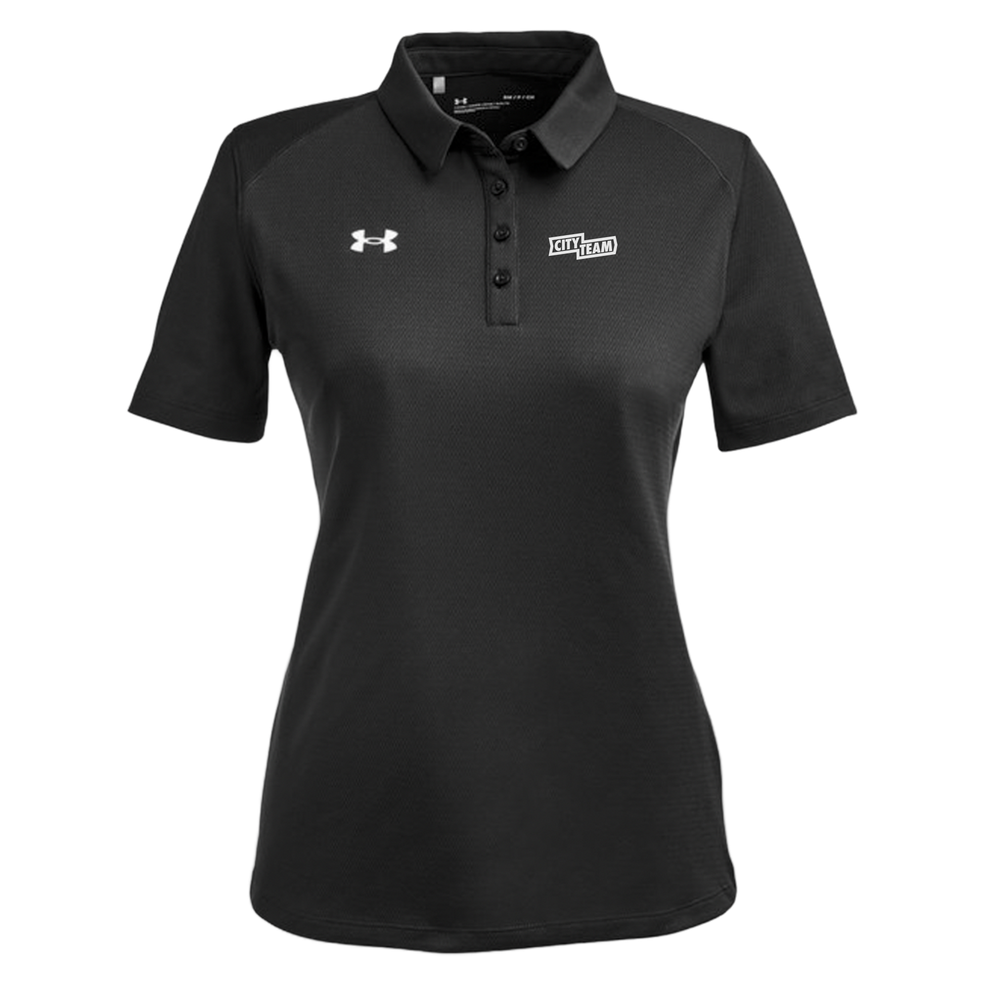 cityteam-under-armour-womens-tech-polo-embroidery-leftchest-1370431-black-flat-front