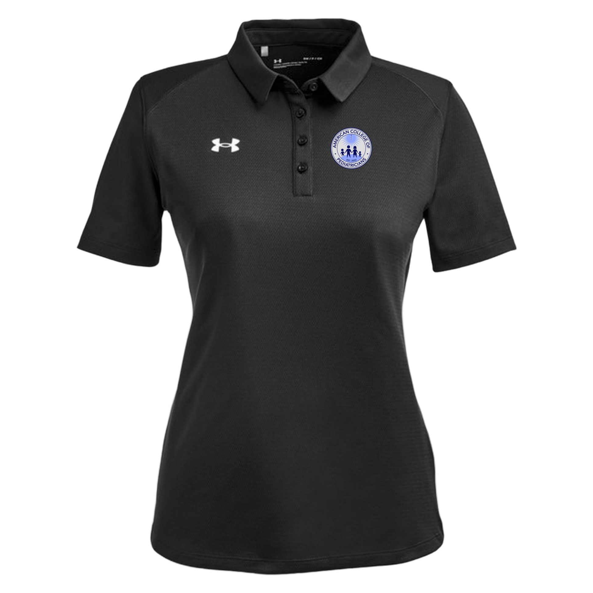 acpeds-under-armour-womens-tech-polo-embroidery-leftchest-1370431-black-flat-front