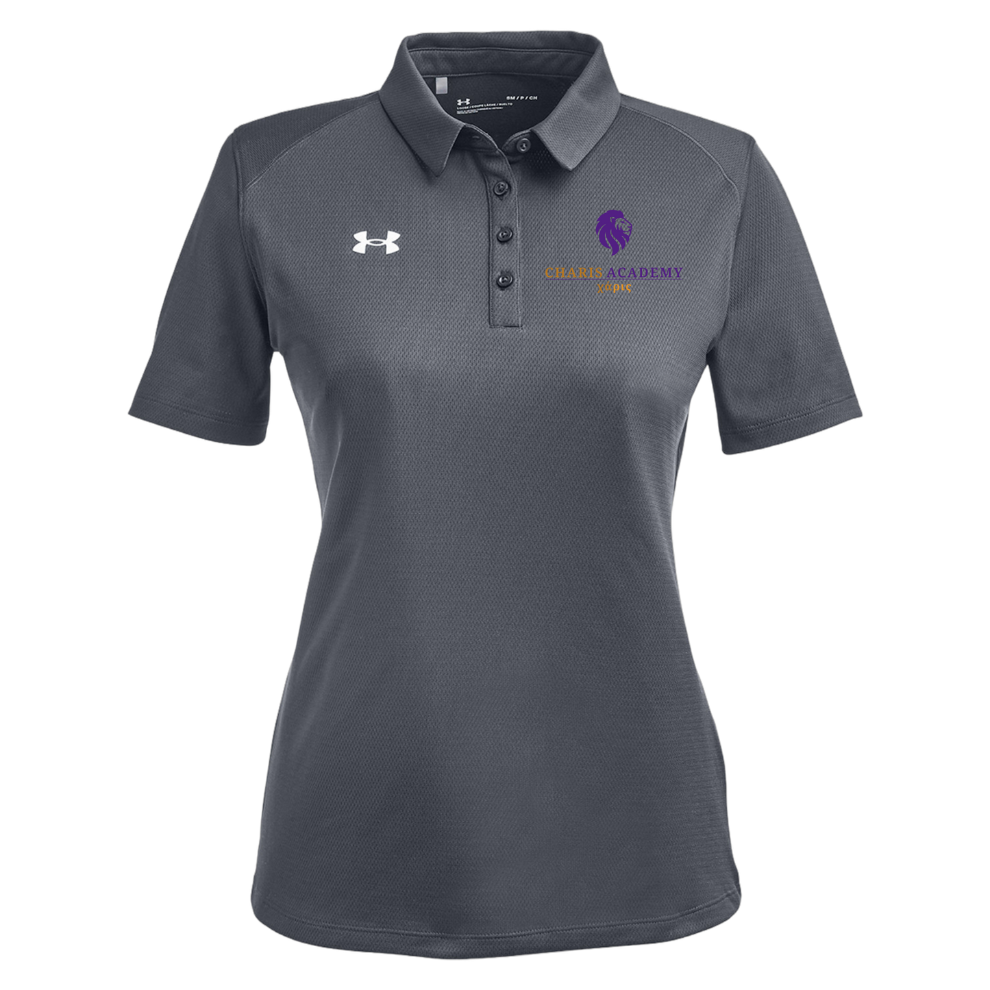 cahazleton-under-armour-womens-tech-polo-embroidery-leftchest-1370431-csgreylightheatherwhite-flat-front