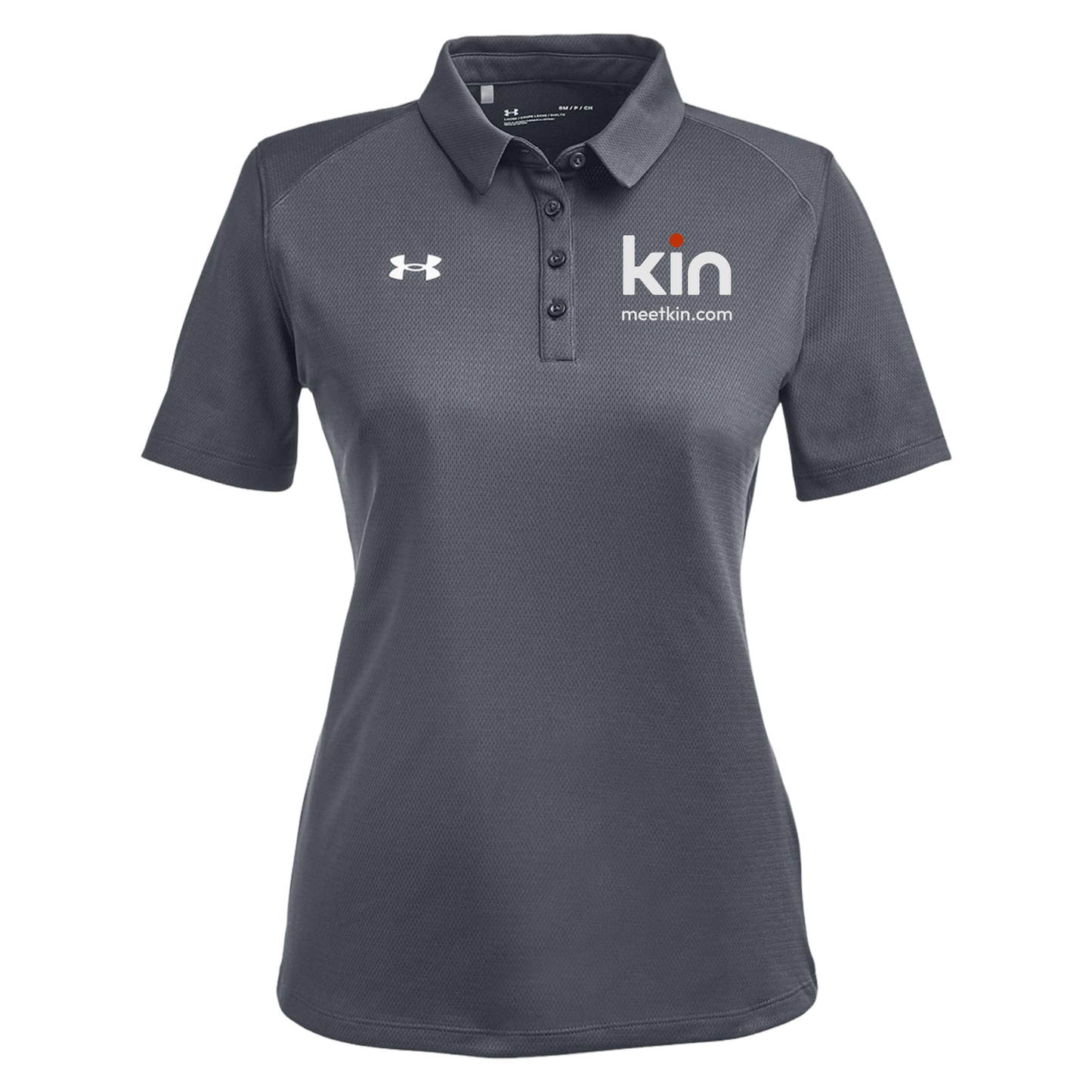 kin-under-armour-womens-tech-polo-embroidery-leftchest-1370431-csgreylightheatherwhite-flat-front
