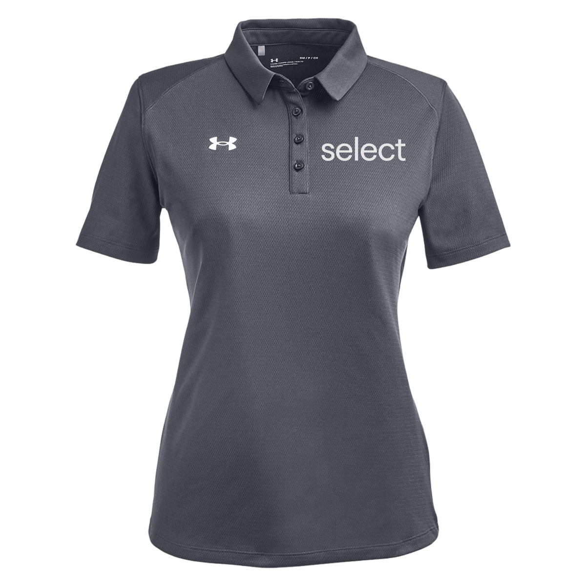 meetselect-under-armour-womens-tech-polo-embroidery-leftchest-1370431-csgreylightheatherwhite-flat-front