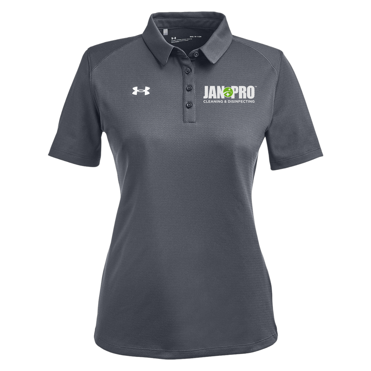 jan-pro-under-armour-womens-tech-polo-embroidery-leftchest-1370431-csgreylightheatherwhite-flat-front