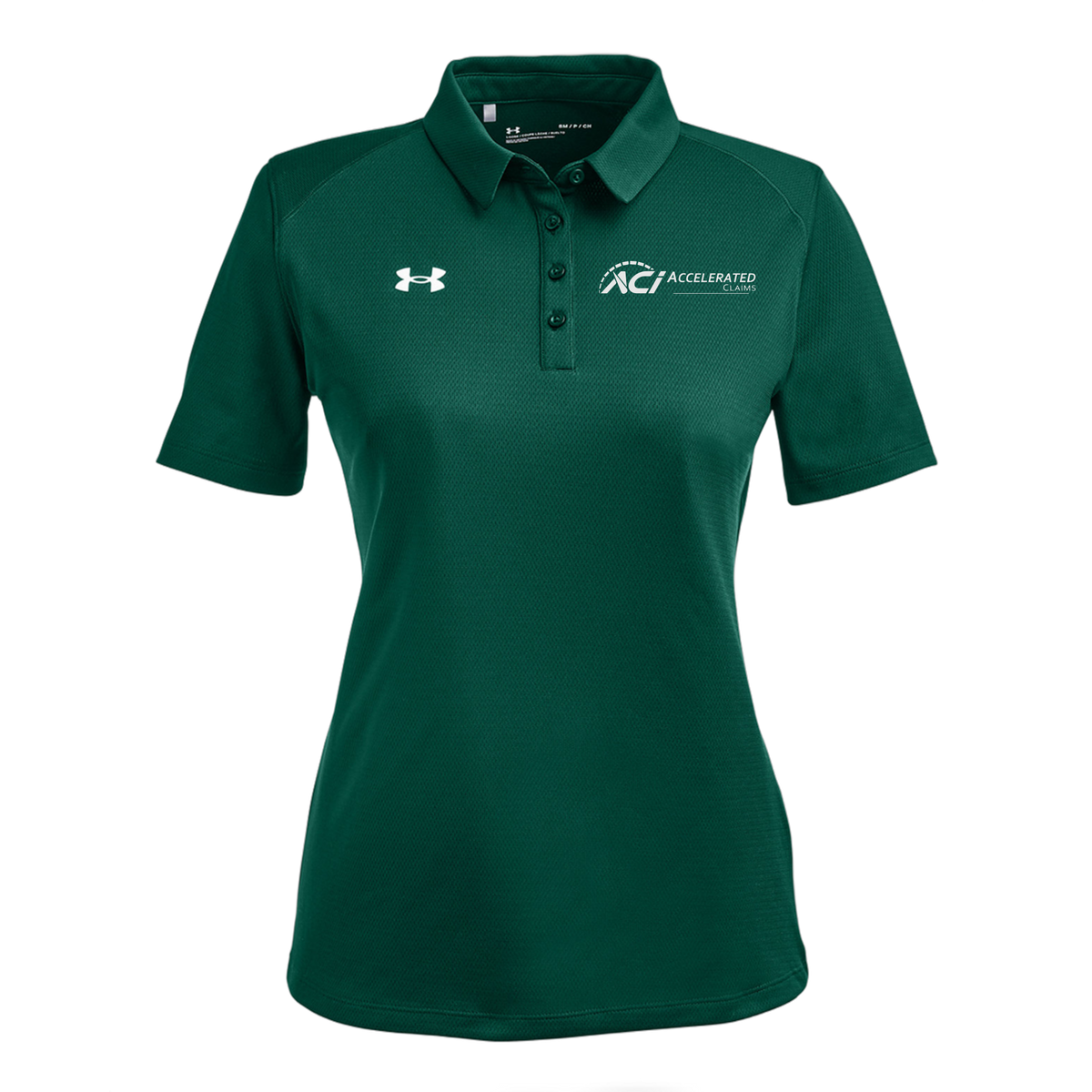 accelclaims-under-armour-womens-tech-polo-embroidery-leftchest-1370431-forgreen-flat-front
