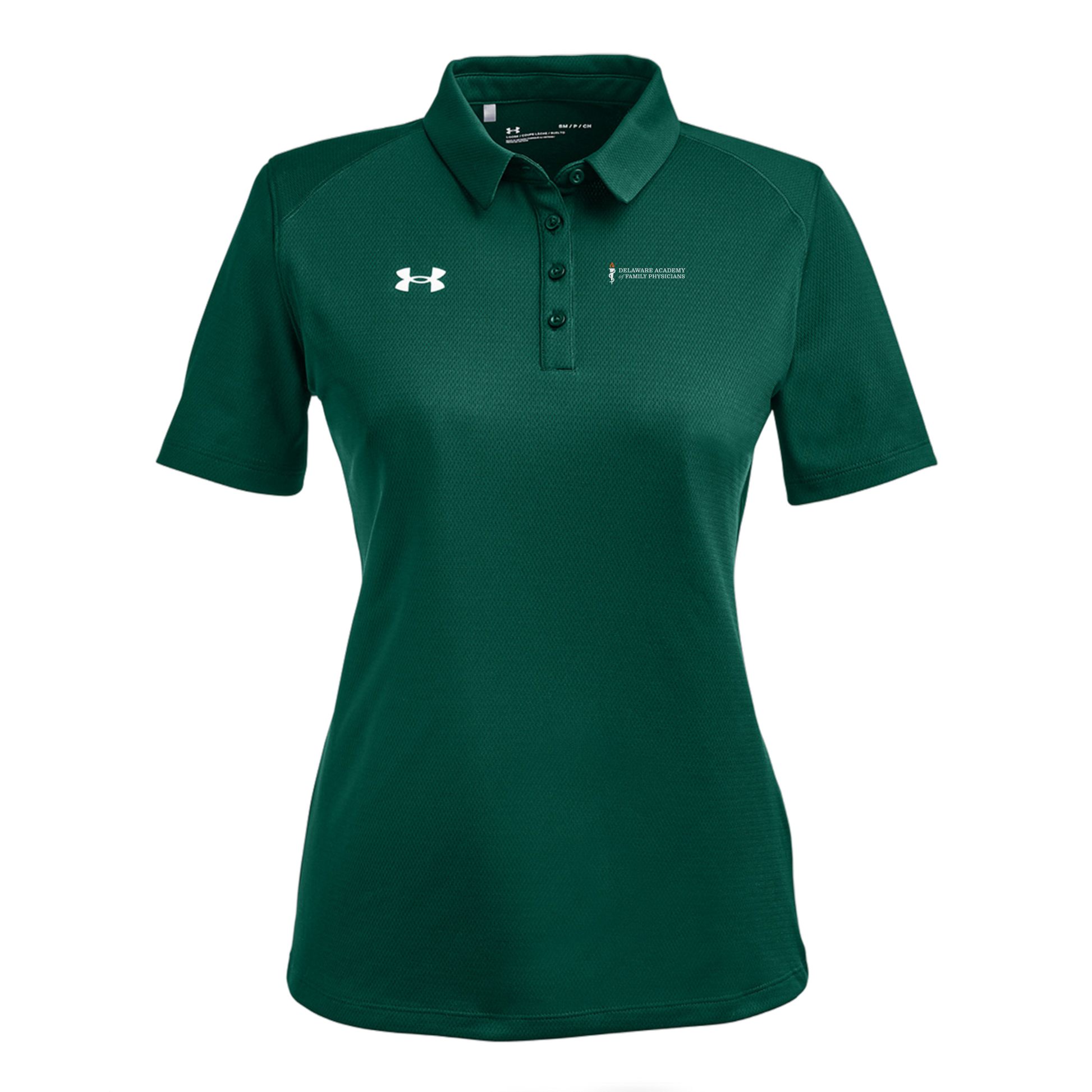 delfamdoc-under-armour-womens-tech-polo-embroidery-leftchest-1370431-forgreen-flat-front