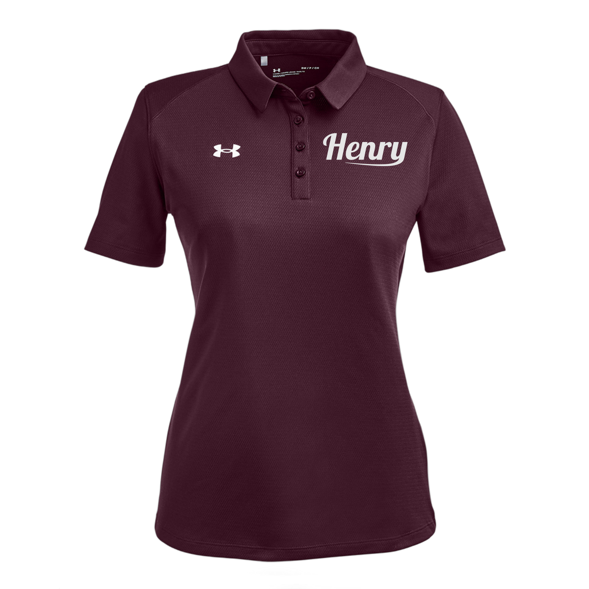 henrymeds-under-armour-womens-tech-polo-embroidery-leftchest-1370431-maroon-flat-front