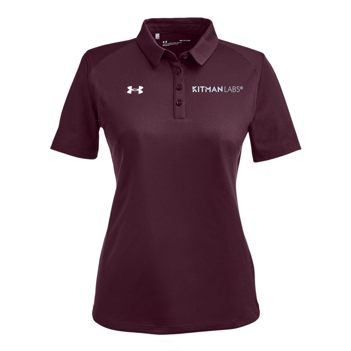 kitmanlabs-under-armour-womens-tech-polo-embroidery-leftchest-1370431-maroon-flat-front